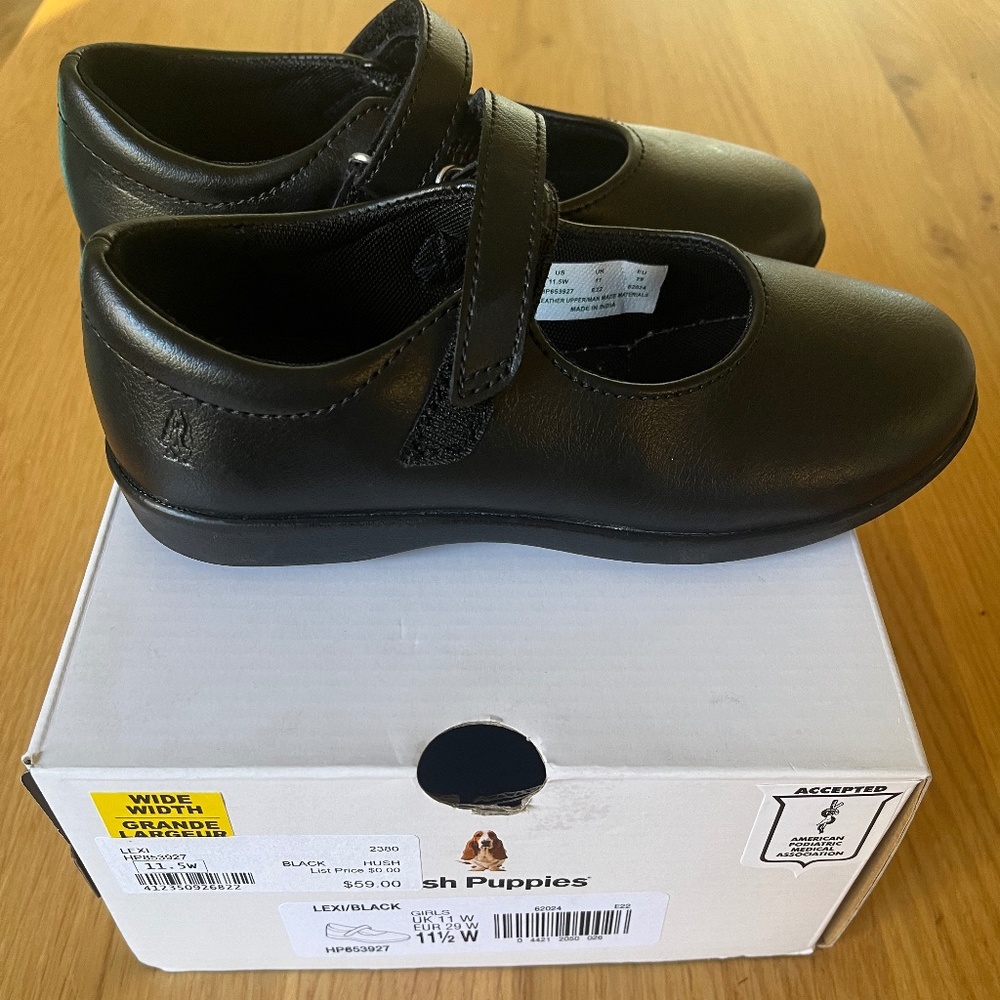 girls shoes Hush Puppies 11.5 wide
